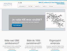 Tablet Screenshot of mmi.cz